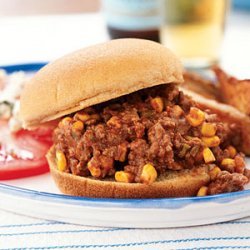 Sloppy Joes with Corn