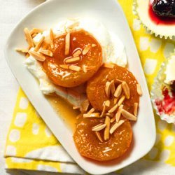 Honey-Vanilla Poached Apricots