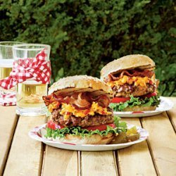 Pimiento Cheese-Bacon Burgers