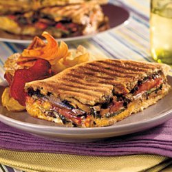 Marinated Portobello Panini