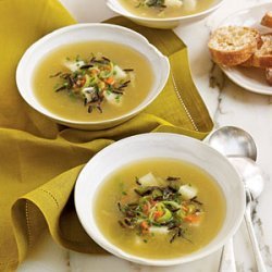 Wild Rice and Celery Root Soup