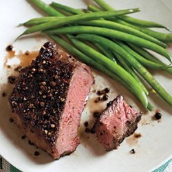 Balsamic Steak au Poivre