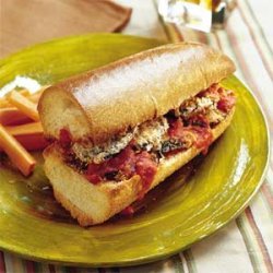 Eggplant Parmesan Sandwiches