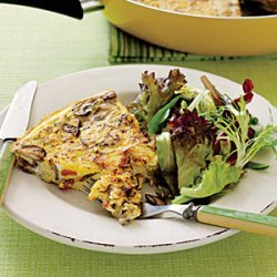 Mushroom and Bacon Frittata