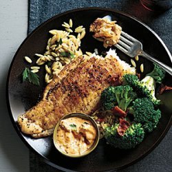 Sauteed Flounder and Spicy Remoulade