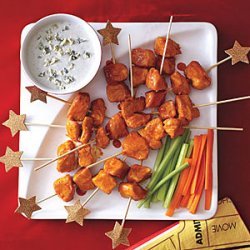 Buffalo Chicken Skewers