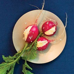 Radishes with Butter and Sea Salt