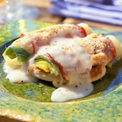 Leeks Cordon Bleu