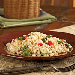 Israeli Couscous with Asparagus