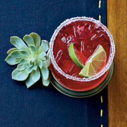 Hibiscus-Mint Margaritas