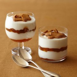 Creamy Apricot-Ginger Parfait