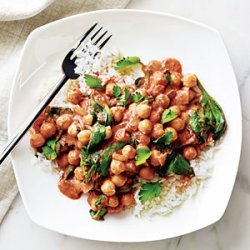 Chickpea Curry with Basmati Rice