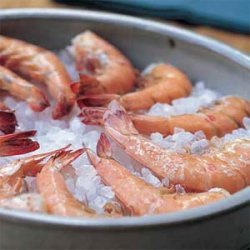 Roasted Shrimp with Honey-Pepper Vinaigrette