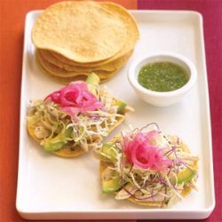 Yucatecan Tostadas (Salbutes)