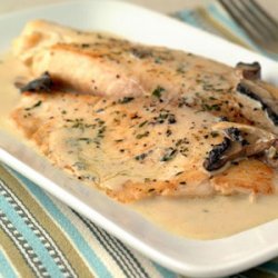 Tilapia in Mustard Cream Sauce