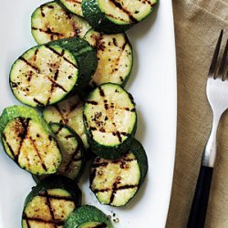 Grilled Zucchini with Sea Salt