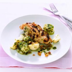 Chicken with Pesto Potatoes