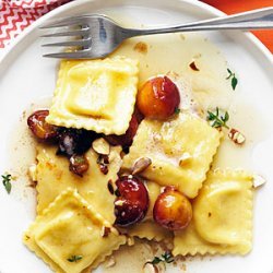 Cherry Brown Butter Ravioli