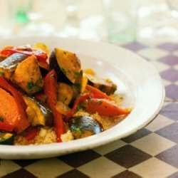 Spicy Vegetable Tagine with Couscous