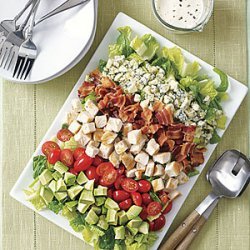 Quick Cobb Salad with Yogurt Dressing