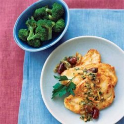 Orange-Olive Chicken Scaloppine