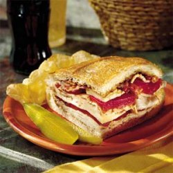 Turkey, Bacon, and Havarti Sandwich