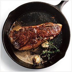 Pan-Seared Strip Steak