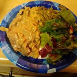 Slow Cooker Beef Stroganoff with Cream Cheese