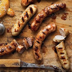 Plum-Glazed Sausage