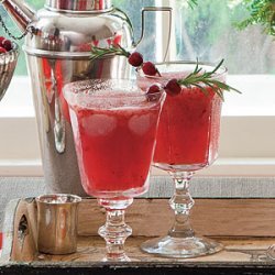 Frozen Cranberry-Moonshine Lemonade