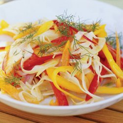 Fennel-Pepper Slaw