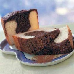 Black-and-White Pound Cake