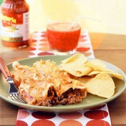 Chili-Cheese Black Bean Enchiladas