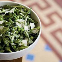 Fresh English Pea Salad with Mint and Pecorino