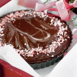 Peppermint Brownie Tarts