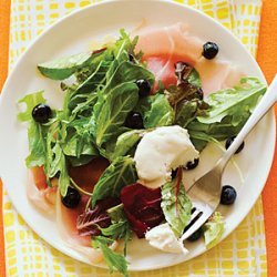 Blueberry and Prosciutto Salad