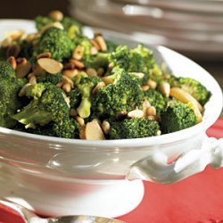 Broccoli with Toasted Pine Nuts and Garlic