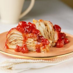 Cinnamon-Cherry Coffee Cake