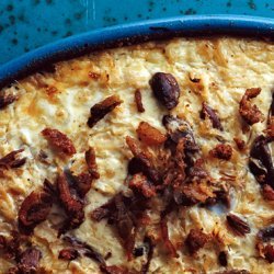 Creamy SauerKraut Gratin with Duck Confit