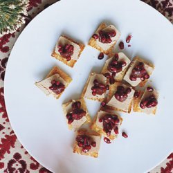 Foie Gras with Date Purée and Pomegranate