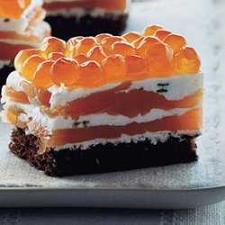 Seven-Layer Salmon Bites