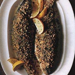 Hazelnut-Crusted Trout