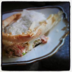 Salmon and Leek Pie