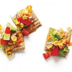 Healthy Wheat-Cracker  Nachos 