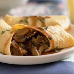 Mushroom Crepes Chasseur