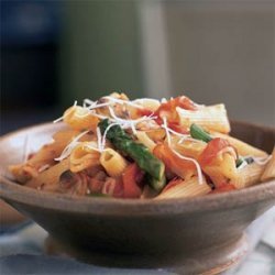 Asparagus and Parmesan Pasta Toss