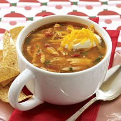 Chicken-corn Tortilla Soup