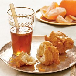 Loukoumades with Honey-Orange Sauce