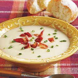 Creamy Potato Soup with Bacon