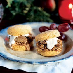 Alabama Pulled Pork Sandwiches with White Barbecue Sauce